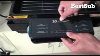 How to replace touch panel of 3D vacuum sublimation press