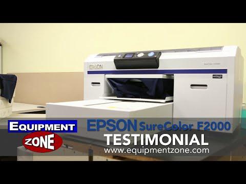 Epson SureColor F2000 Testimonial: Left-Tees - Derry, NH