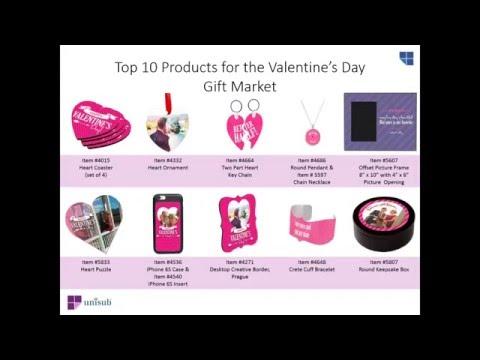 Unisub Webinar: Valentine's Day Sublimation Market Gift Ideas
