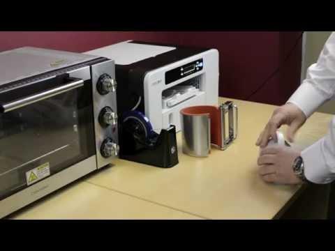 How To Sublimate A Ceramic Mug Using A Convection Oven And A Mug Wrap