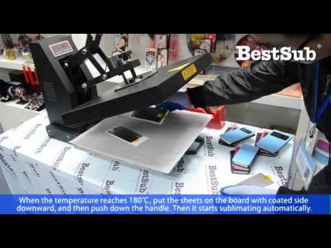 How To Sublimate Foldable Cases From BestSub