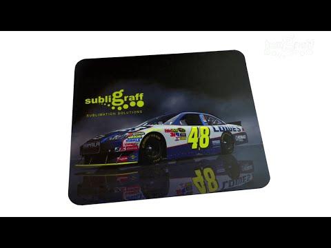 How To Print / Customize / Sublimate On Rubber Mousepad